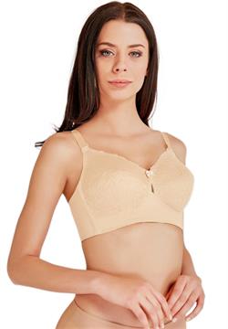 Magic Form Dantelli Balensiz Desteksiz Toparlayıcı Ten Sütyen 1718