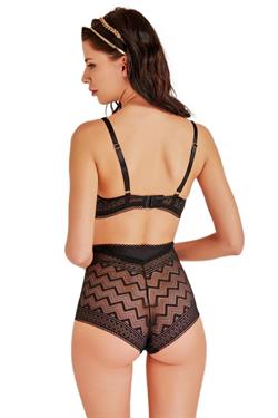 Magic Form Zikzak Desen Dantelli Süngerli Sütyen 3748