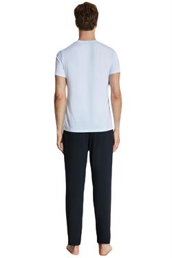 Nautica Erkek Beyaz Modal Uyku T-Shirt 