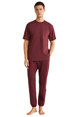 Nautica Erkek Bordo T-Shirt 808
