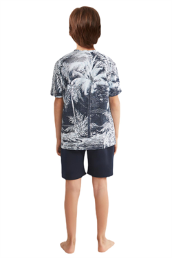 Nautica Erkek Çocuk Lacivert Şort Takım 727