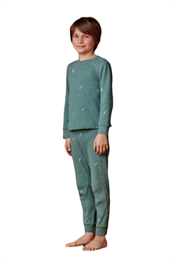 Nautica Erkek Çocuk Yeşil Pijama Takım B634