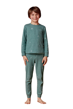 Nautica Erkek Çocuk Yeşil Pijama Takım B634