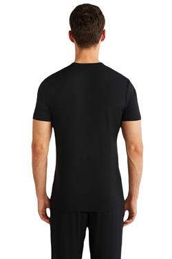 Nautica Erkek Siyah Modal Uyku T-Shirt 