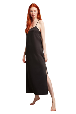 Penye Mood Kadın Siyah Sabahlık Takım 2009