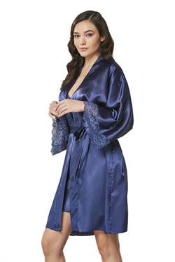 Pierre Cardin Kadın Lacivert 2li Gecelik Sabahlık Takım 4250