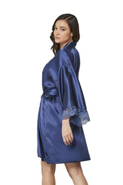 Pierre Cardin Kadın Lacivert 2li Gecelik Sabahlık Takım 4250