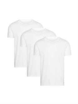 Tommy Hilfiger Erkek 3lü Bisiklet Yaka Beyaz T-Shirt