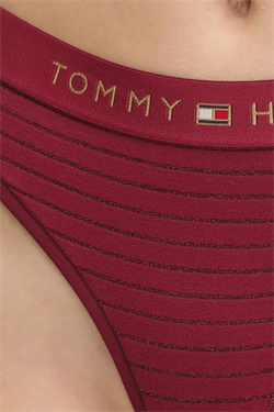 Tommy Hilfiger Kadın Kırmızı Coordinate Thong UW0UW05589