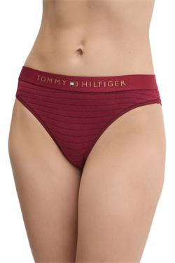 Tommy Hilfiger Kadın Kırmızı Coordinate Brief UW0UW05588
