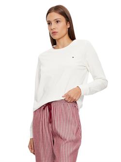 Tommy Hilfiger Kadın Kırmızı Pijama Takımı ( Terlik Hediyeli ) UW0UW04853