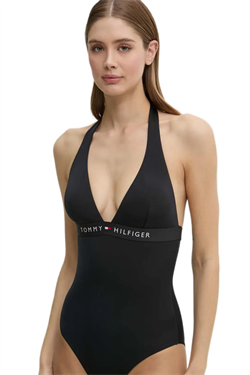 Tommy Hilfiger Kadın Siyah Mayo UW0UW05850
