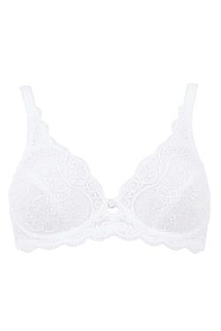 Triumph Amourette 300 W X Dantelli Balenli Beyaz Sütyen 10166797