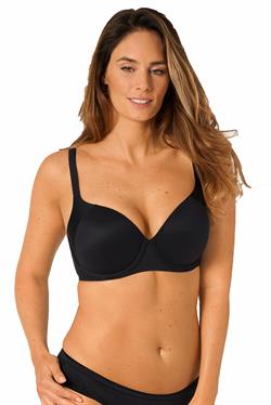 Triumph Body Make-Up Soft Touch WP EX İçi Boş Düz Balenli Siyah Sütyen 10194318