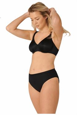 Triumph Comfort Minimizer W X Balenli Düz Toparlayıcı Siyah Sütyen 10166827