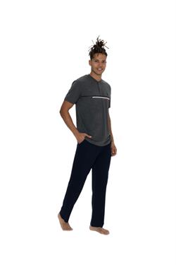 U.S. Polo Assn. Erkek Antrasit Melanj Pijama Takım 18901