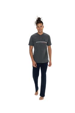 U.S. Polo Assn. Erkek Antrasit Melanj Pijama Takım 18901