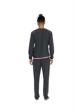 U.S. Polo Assn. Erkek Antrasit Melanj Pijama Takım 18920