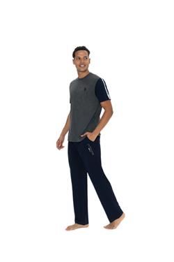 U.S. Polo Assn. Erkek Antrasit Pijama Takım 18898