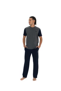 U.S. Polo Assn. Erkek Antrasit Pijama Takım 18898