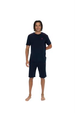 U.S. Polo Assn. Erkek Lacivert 3lü Pijama Takım 18905