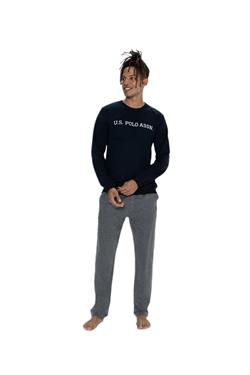 U.S. Polo Assn. Erkek Lacivert Pijama Takım 18858