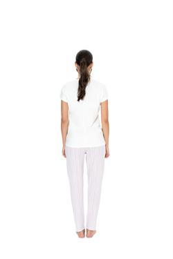 U.S. Polo Assn. Kadın Ekru Pijama Takım 20019