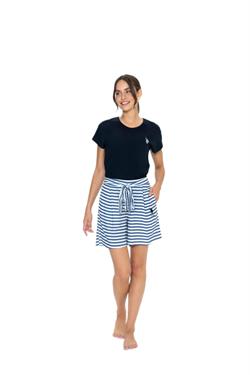U.S. Polo Assn. Kadın Lacivert Şort Takım 20034