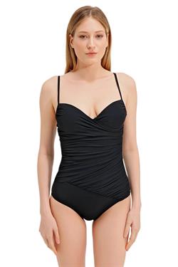 Zeki Kaplı Siyah Mayo 