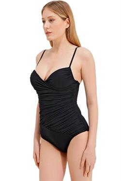 Zeki Kaplı Siyah Mayo 