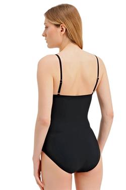 Zeki Kaplı Siyah Mayo 