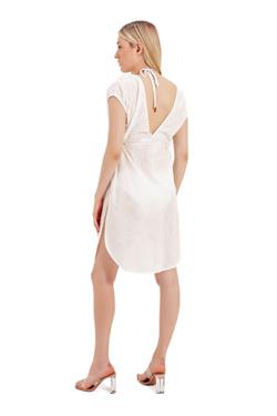 Zeki Nakışlı Beyaz Elbise 