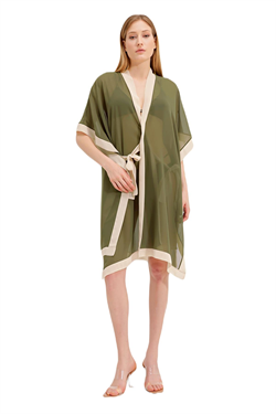 Zeki Şifon Yeşil Elbise 