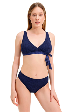 Zeki Üçgen Lacivert Bikini Takım