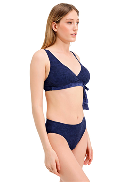 Zeki Üçgen Lacivert Bikini Takım
