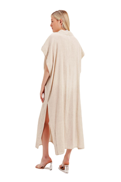 Zeki Uzun Keten Elbise 