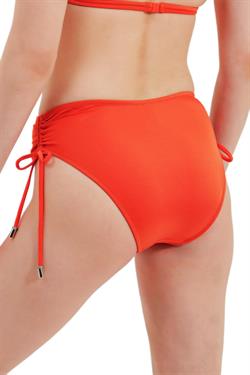 Zeki Yüksel Bel Yan Büzgülü Turuncu Bikini Alt 
