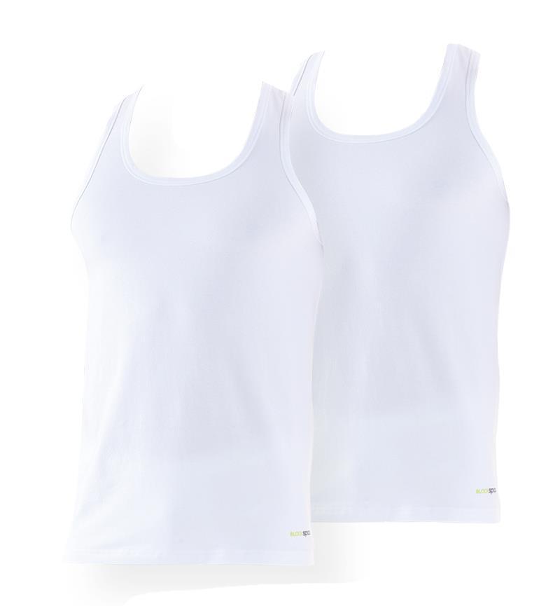 Blackspade Erkek Beyaz Spor Atlet 2'li Paket 9676