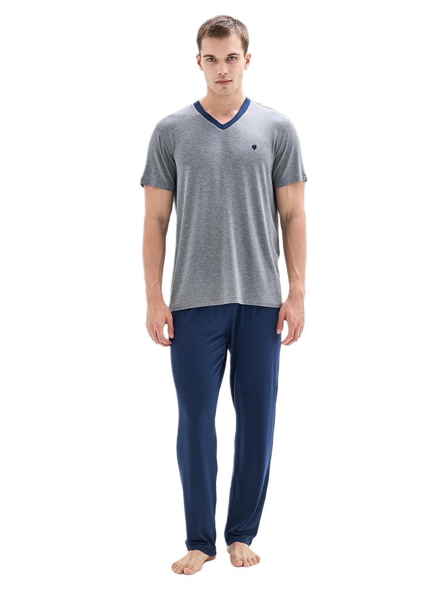 Blackspade Erkek Grimelanj Kısa Kol Pijama Takımı 40885