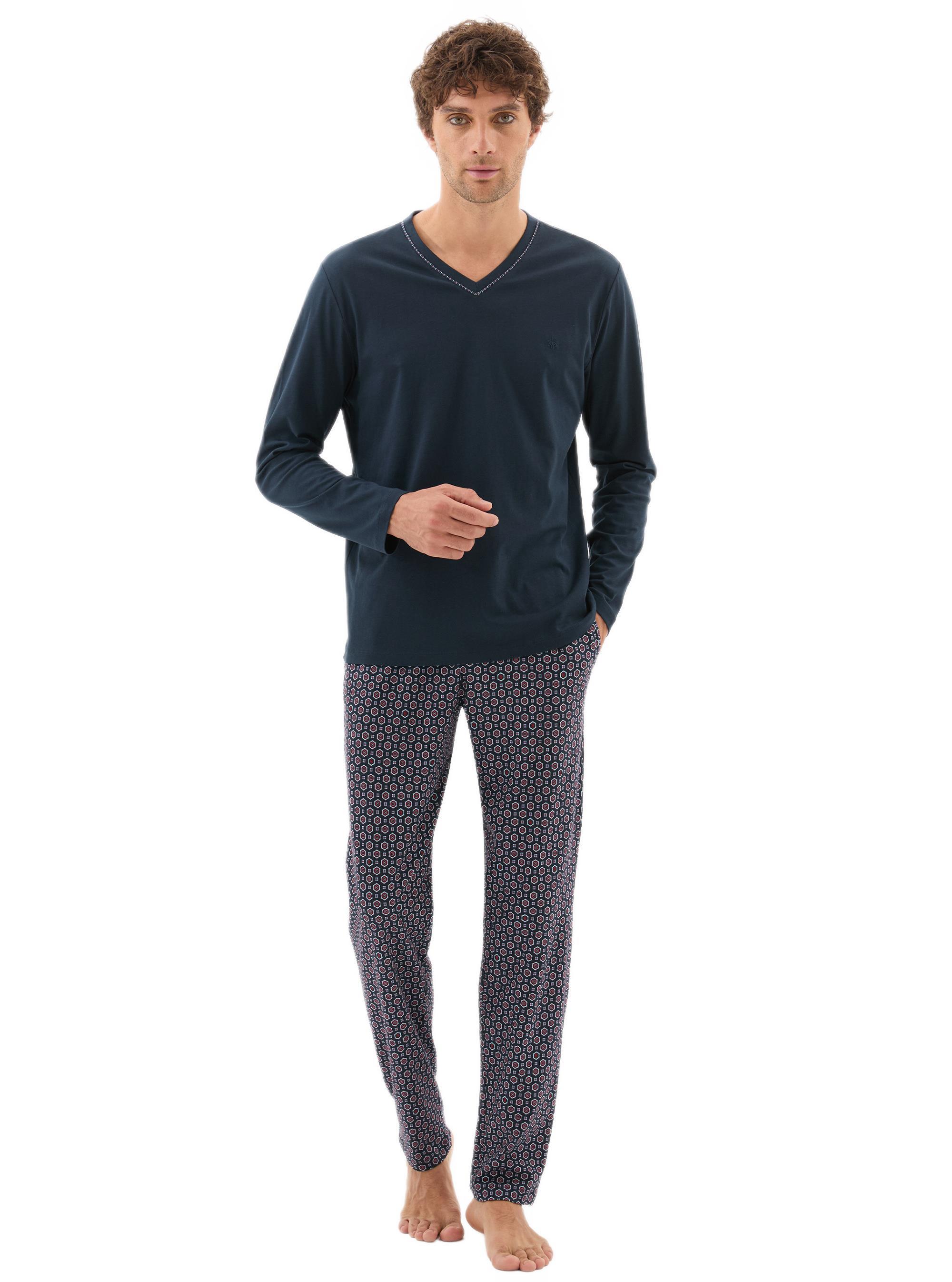 Blackspade Erkek Lacivert Pijama Takımı 40788