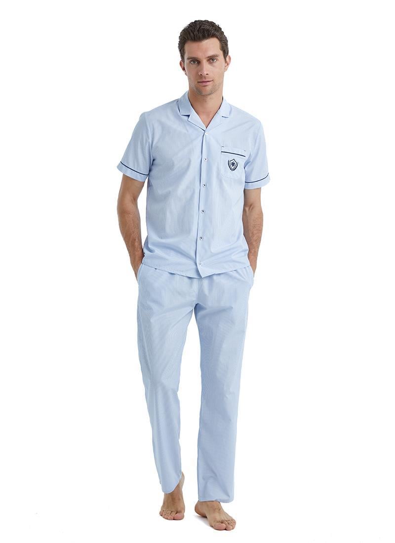 Blackspade Erkek Mavi Pijama Takımı 40523 