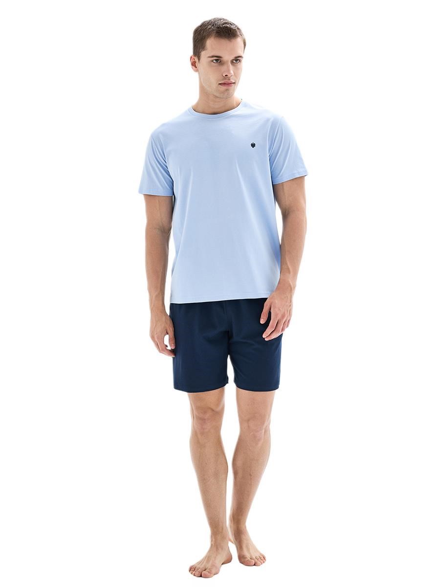 Blackspade Erkek Mavi Şort Takım 40899