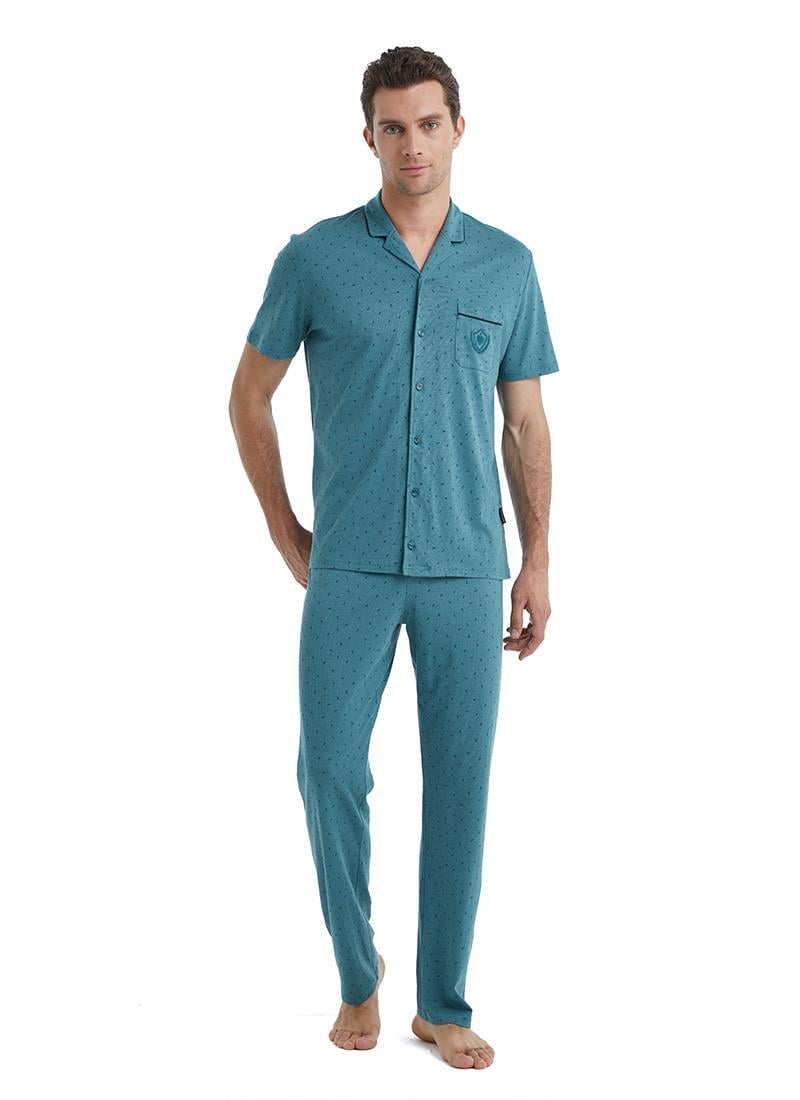 Blackspade Erkek Yeşil Pijama Takımı 40461 