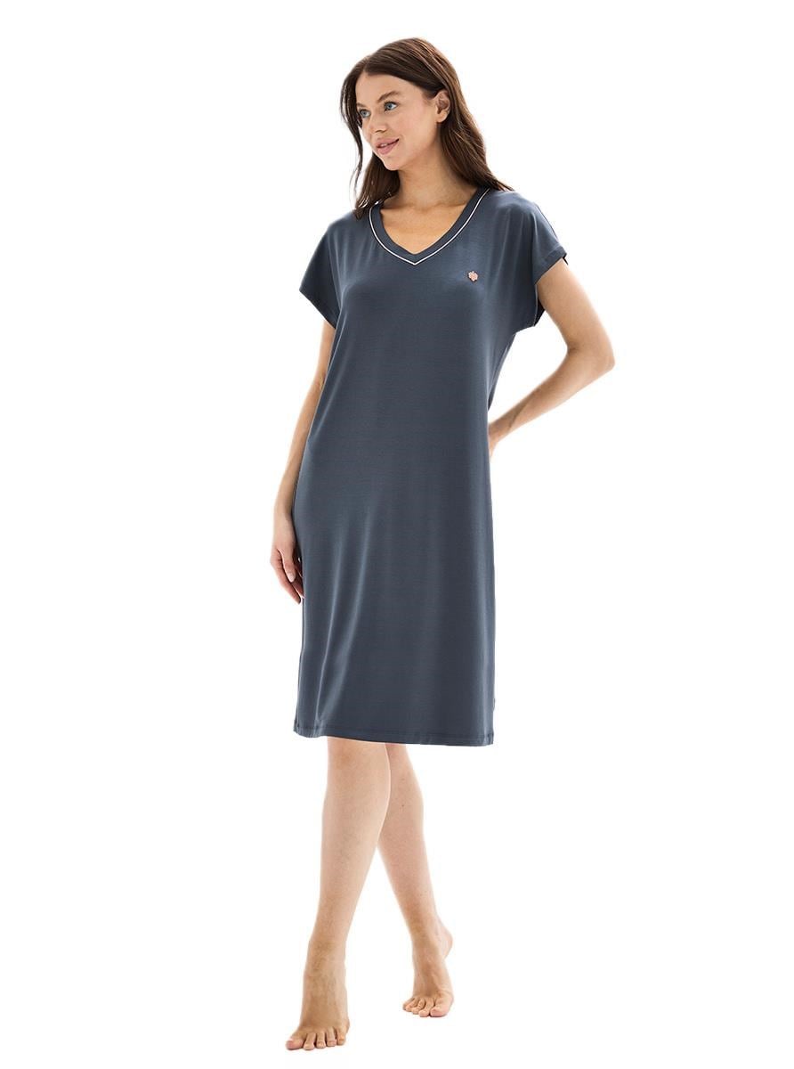 Blackspade Kadın Antrasit Gecelik 52086