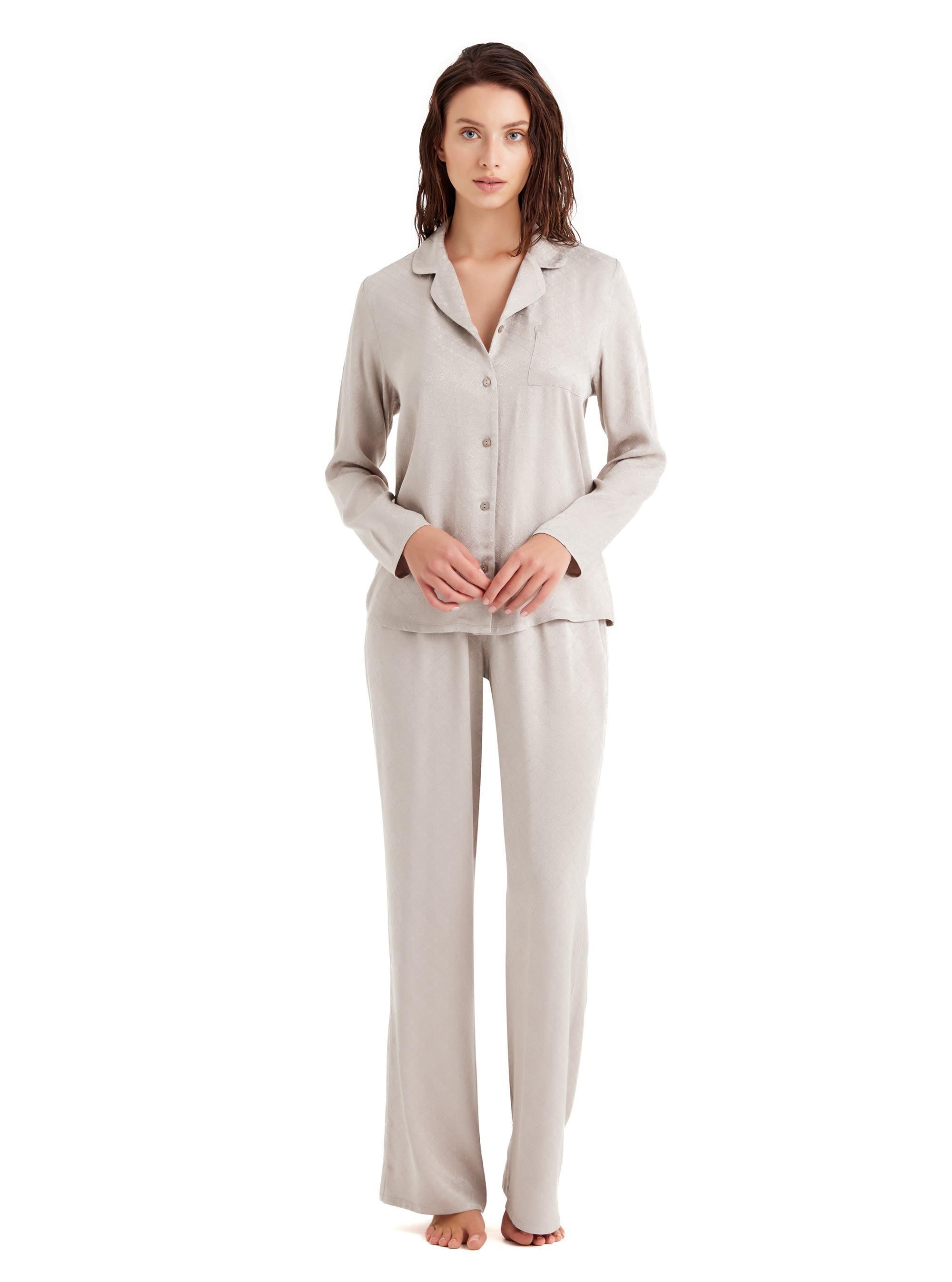Blackspade Kadın Bej Pijama Takımı 60488 