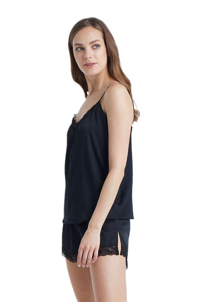Blackspade Kadın Siyah Askılı Atlet 60252