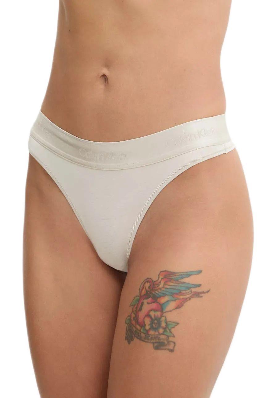 Calvin Klein Bej Tanga 000QF7997E