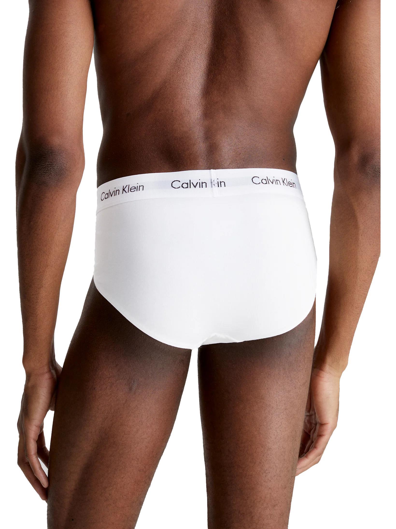 Calvin Klein Erkek 3'Lü Siyah Gri Beyaz Slip