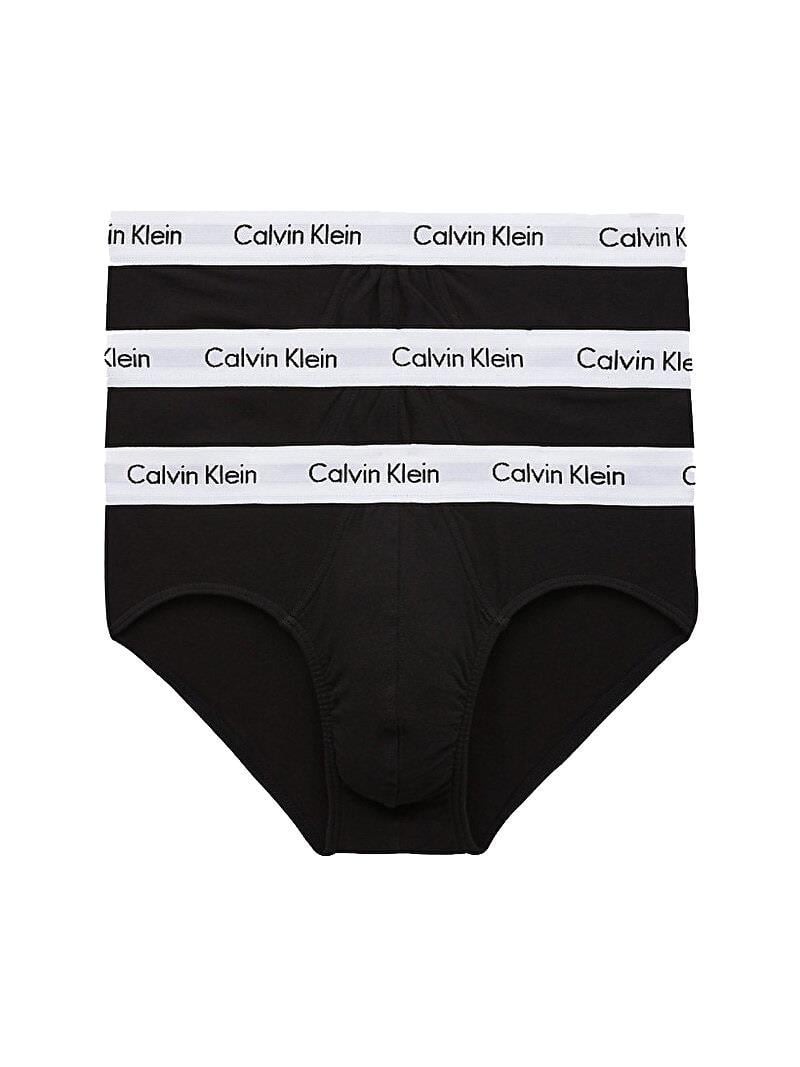 Calvin Klein Erkek 3’Lü Siyah Slip