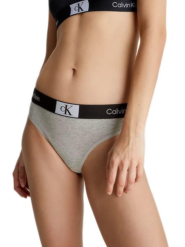 Calvin Klein Kadın Gri Tanga   
